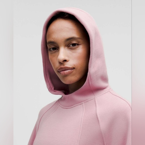 NWT Lululemon Scuba Oversized Side-Slit HoodieRose Blush M/L - Picture 7 of 7